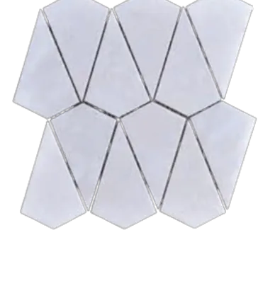 Geometric mosaic pattern swatch