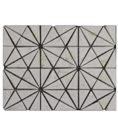 Geometric mosaic pattern swatch