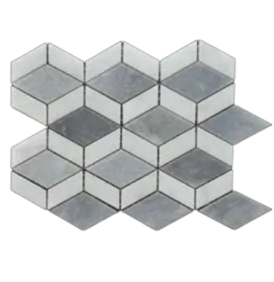 Geometric mosaic pattern swatch